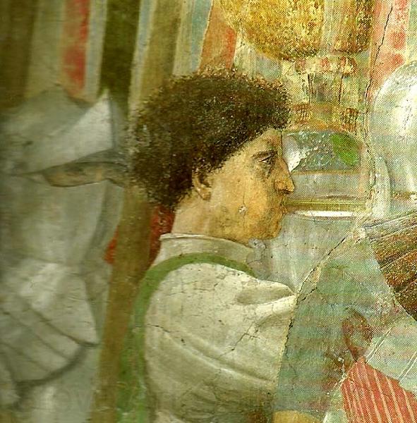 Piero della Francesca the legend of the true cross, detail Norge oil painting art